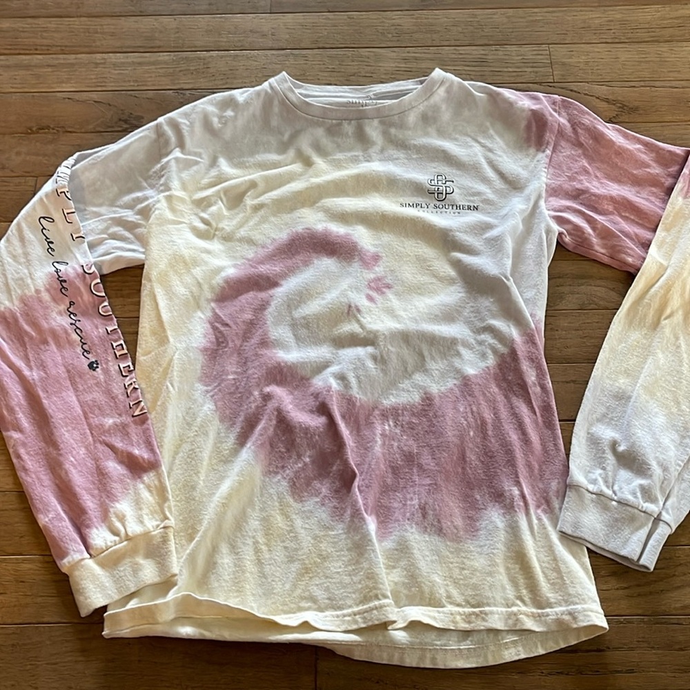 Simply southern long sleeve live love rescue small